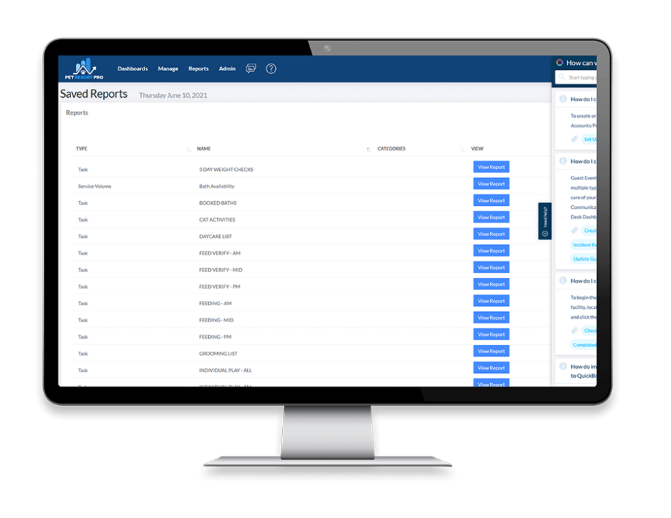 Pet Boarding Software Program Pet Resort Pro
