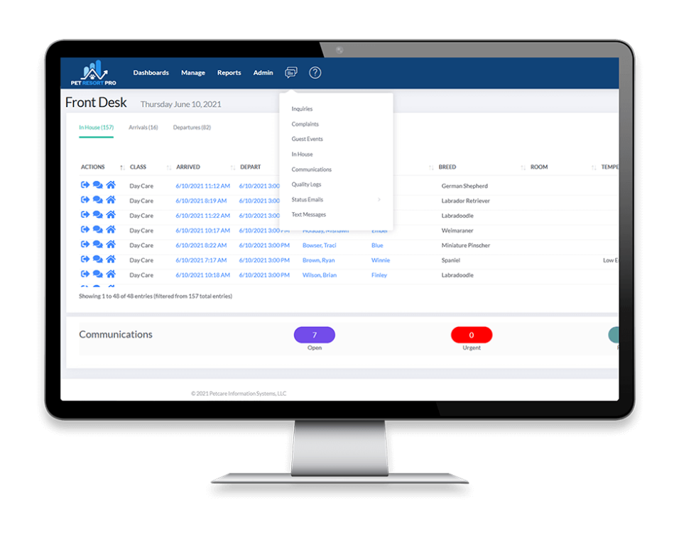 Pet Boarding Software Program Pet Resort Pro