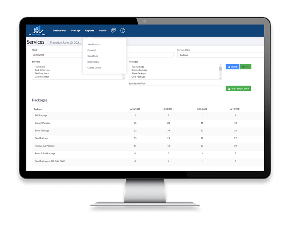Pet Boarding Software Program Pet Resort Pro